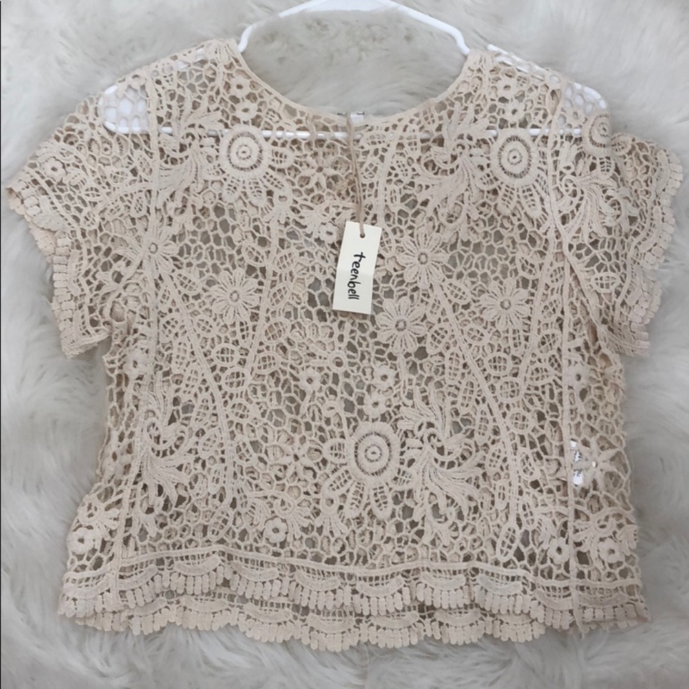 See Through outwear top